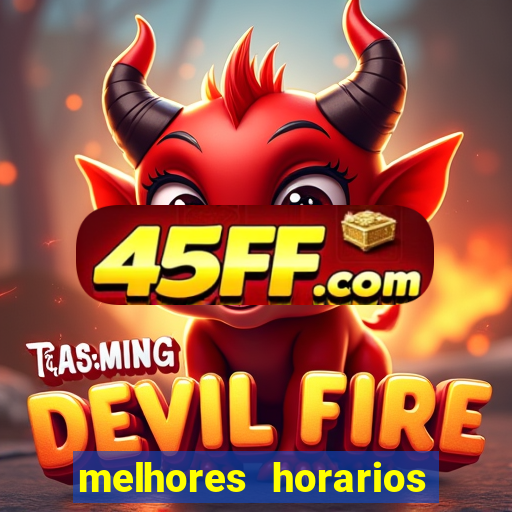 melhores horarios fortune dragon